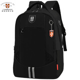 UNIVERSITY OF CAMBRIDGE英国剑桥大学书包男中学生初中生高中生双肩包小学生书包男背包 CA277黑色（建议身高140-165）