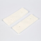 洁盟原厂配件一代通用配件玻璃擦通用胶条刮条擦布粘布安全绳调磁旋钮 (10对)一代卡扣式擦布 原厂配件