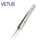 VETUS 高精密镊子ST-11 38度 （140mm）不锈钢防磁防酸镊子 钟表维修工具燕窝挑毛镊子 38度 ST-14  细尖型  110mm