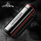 万象（WANXIANG） 高档保温壶户外大容量316不锈钢内胆暖壶带包提手便携旅行壶水壶 Q19-钛银红 1800ml