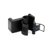 TELESIN适配GoPro11自拍杆gopro12配件运动相机自拍杆铝合金碳纤维三脚架action4自拍杆insta360手持杆 单独手机锁扣