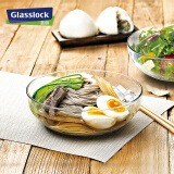 Glasslock韩式耐热钢化玻璃碗加厚水果沙拉碗透明碗家用汤碗泡面冷面碗 透明碗1415ml*1个