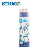 哆啦A梦24色画画笔套装 小学生儿童彩色铅笔 秘密花园绘画笔素描涂色笔 叮当猫写字笔