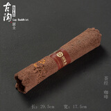 古石尊  超细纤维高级加厚茶韵茶巾 吸水性超强茶布 功夫茶具茶道零配 茶韵茶巾-咖啡
