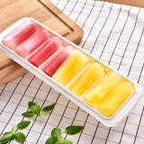 家の物语（KATEI STORY）日本进口冰块模具食品级冰盒冰格盖冰块盒冰块雪糕模具 冰格冰块带盖8格