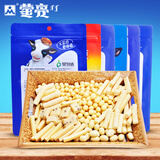 蒙亮 内蒙古特产奶酪奶条奶酥奶贝奶块6种口味奶酪组合奶制品108gX6袋