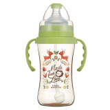 小狮王辛巴婴儿奶瓶PPSU吸管奶瓶 耐摔宝宝防胀气奶瓶宽口径 断奶神器 遇见丘比特 200ml