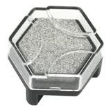 【全网低价】旗牌（Shachihata）Artline 办公文具财务小巧趣味六角多彩手帐印台印泥盒 银色 NI-RV-S美术写生