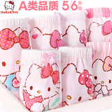 Hello Kitty女童内裤棉儿童短裤透气薄款平角裤女孩三角裤中大童四角裤底裤 【5条装 C款 】 5条平角 254- 5条 130 L参考身高 115-125