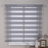 娜家定制卫生间厕所防水窗帘办公室遮光遮阳免打孔安装卷帘 经典灰色B107