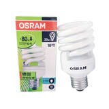 欧司朗（OSRAM） 螺旋节能灯全螺旋节能灯 新20W E27 6500K 白光