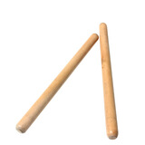 新宝（XinBao） 腰鼓棒 木质小鼓槌打孔鼓锤 扁鼓小堂鼓棒  大红鼓棒 红鼓锤 35CM威风锣鼓 棒2根