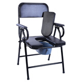 誉邦 坐便椅 老人孕妇可折叠坐便器移动马桶 老年人坐便椅子 坐厕椅 加厚超大便桶 坐便椅/盆