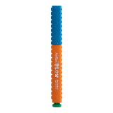 旗牌（Shachihata）Artline BLOX学生益智可拼接自动活动铅笔 芯径 0.5mm 蓝/橙 KTX-7050-3