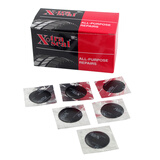 埃克斯 xtraseal 汽车轮胎专业修补材料 铝膜型黑胶补片 补胎胶片 11-032 圆形32mm盒装80片/盒