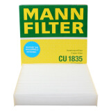 曼牌（MANNFILTER）空调滤清器空调滤芯CU1835本田理念S1 1.3L1.5L思迪两厢飞度 1.5L