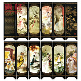 唐赋桌面屏风摆件中国特色礼物送老外北京特色京剧脸谱出国礼物伴手礼 仕女图