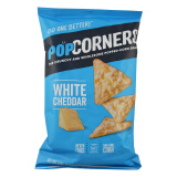 POPCORNERS原装进口薯片 PopCorners哔啵脆噗噗脆玉米片爆米花休闲零食食品 142g切达干酪味