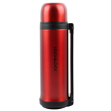 乐扣乐扣保温杯儿童杯保温运动便携水杯学生白领茶杯广口杯子带提手 红色 700ml