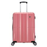爱华仕(OIWAS) 纯PC拉杆箱飞机轮旅行箱男登机箱行李箱6176 粉色 20寸
