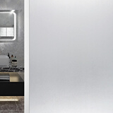 夕音 磨砂玻璃贴纸窗户窗贴窗纸透光不透明卫生间浴室玻璃贴膜办公室玻璃贴遮光桌子保护 纯磨砂60厘米/米