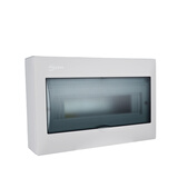 明装家用10位12回路13配电箱强电箱盒暗装空气开关盒空开盒电控柜pz30