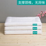 艺被低枕头薄枕头矮枕头软枕扁枕芯趴睡可水洗忱头薄枕长枕平枕心成人 硬枕（支撑颈椎）一只装 枕上之后约2cm