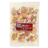 平野本屋米乐图南乳小圆饼145g 日本进口咸香酥脆饼干小米饼 盐味 145g*1袋