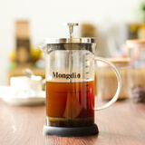 Mongdio 法压壶手冲咖啡壶 玻璃家用冲茶器套装 经典法压壶 350ml