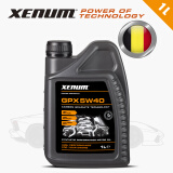 XENUM喜门碳石墨粒子酯类全合成机油 GPX 5W40原装进口发动机润滑油1L