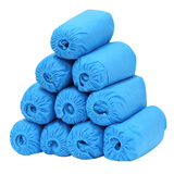 初居一次性鞋套加厚无纺布防水防尘套电脑机房防静电耐磨防滑商用大码 特厚100只装