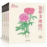 色铅笔温情手绘(套装全4册 共80种案例 赠高清教学视频）包含动物绘、花草多肉绘、蔬果绘、甜点绘