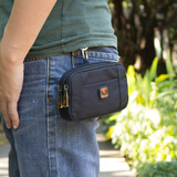 帷格（VIIGER）6.1/6.3英寸手机腰包 苹果15/16pro穿皮带横款工地干活双层烟包