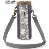 烈焰战队 水壶包 户外运动多功能战术迷彩外挂水壶包 跑步水壶腰包 水壶单肩包 背包辅配件附包多色可选 新款水壶包（ACU数码）