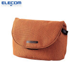 宜丽客（ELECOM） 相机包微单包卡片机包男女便携保护佳能 索尼 松下 尼康收纳包 橙色
