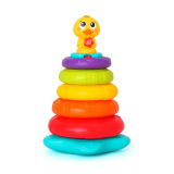 汇乐（HUILE）彩虹叠叠鸭 婴儿玩具套杯 叠叠乐 音乐叠叠高 音乐叠叠鸭