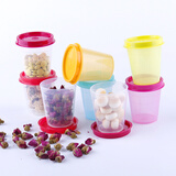 特百惠（Tupperware）55ml小精灵密封罐茶叶杯 保鲜收纳盒 颜色随机发单个 小精灵单个装