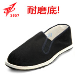 3537布鞋老北京布鞋男老式耐磨黑色布鞋透气司机休闲工作劳保单布鞋 黑色 标准皮鞋码 42