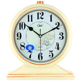 康巴丝（Compas） 座钟欧式复古钟表台式客厅摆件台钟创意卧室床头时钟大号石英钟