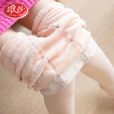 浪莎一体裤女保暖裤袜秋冬季耐穿加大码加厚加绒高腰外穿打底裤踩脚连裤袜裤 320克肤色踩脚【适合温度-5~10℃】 均码【建议80-130斤】