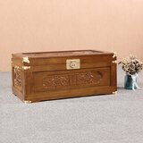 至尚自然香樟木箱子全樟木实木雕刻箱子吉祥如意字画衣物收藏储物防蛀防虫