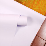 迪茵墙纸自粘墙面贴纸装饰客厅壁纸自贴墙壁家具翻新贴纸卧室贴纸防水 纯白色