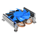 超频3（PCCOOLER）刀锋S85刀仔CPU散热器（ITX散热/电脑台式机/INTEL平台/2热管/8CM风扇/超薄htpc一体机/附带硅脂） 刀锋S85【仅支持Intel】