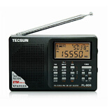 德生（Tecsun） 德生PL-606高考听力全波段四六级考试老年人半导体立体声 黑色 标配