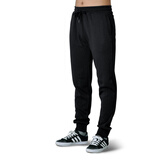 拓营者收口运动裤男士秋冬季加厚加绒束脚休闲裤针织棉质口袋拉链简约小脚哈伦裤宽松大码运动卫裤 黑色 4XL-加厚不倒绒 男