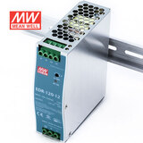 台湾明纬120W经济型导轨电源EDR-120国际安规认证 EDR-120-12 12V10A输出 无配线