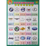 好宝宝启蒙识字挂图：汽车标志我认识