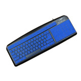 维杜卡（veedooca） 台式机标准键盘键盘保护膜 半透蓝色