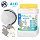 宠尚天 龙猫浴沙火山灰除臭洗澡粉龙猫清洁用品龙猫沙龙猫浴砂 龙猫爽身干洗浴沙 4LB