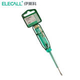 伊莱科（ELECALL）多功能LED指示灯夜视数显电工 高精度电笔   电路线路检测测电笔 ET030001 普通款